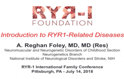 Lecture: Introduction to RYR-1-Related Diseases