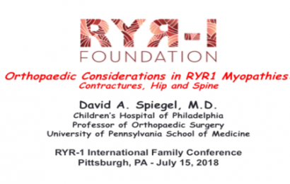 Lecture: Orthopaedic Complications of RYR-1-Related Diseases