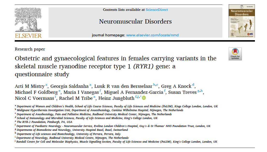 Obstetric and gynaecological features in females carrying variants in ...