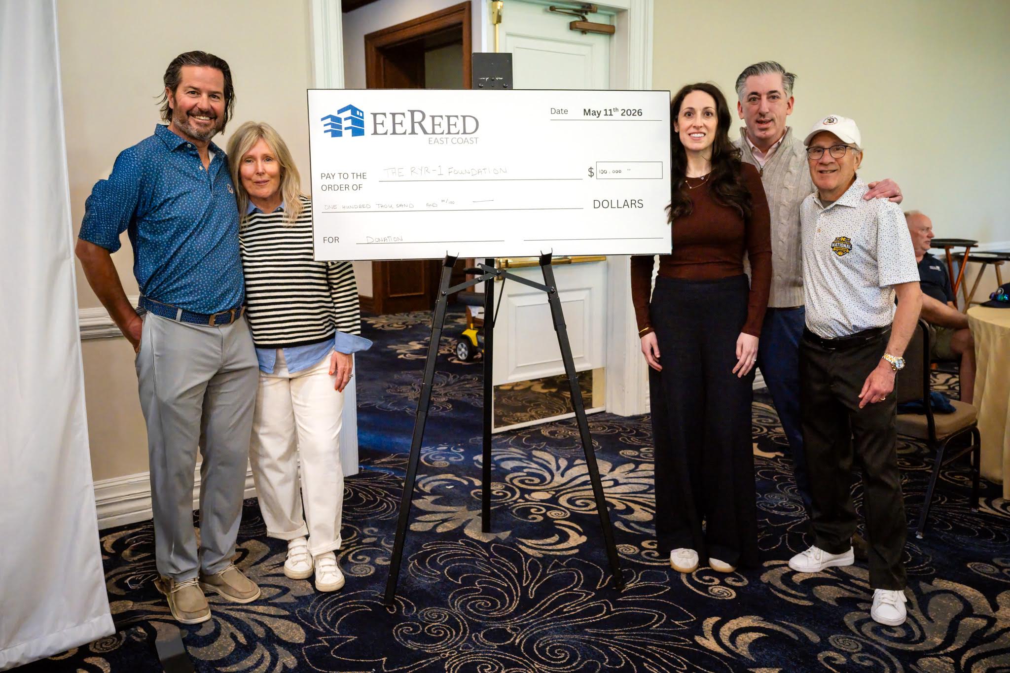 E.E. Reed Construction East Coast Golf Tournament Raises Awareness and Support for The RYR-1 Foundation